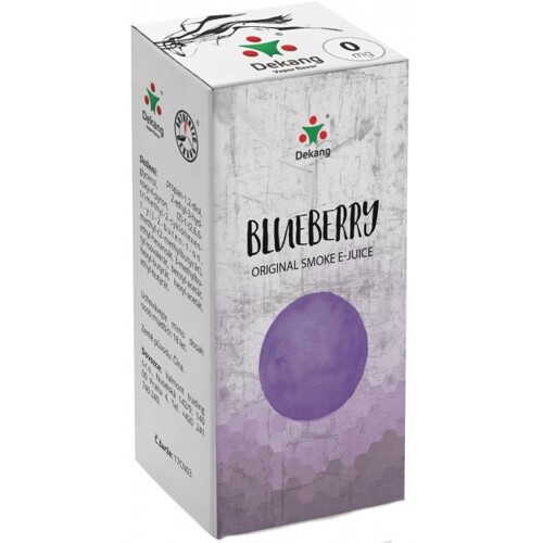 DEKANG príchuť čučoriedka (Blueberry) 10ml
