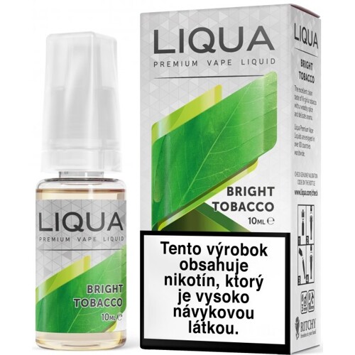 LIQUA čistý tabák (Bright tobacco) 10ml