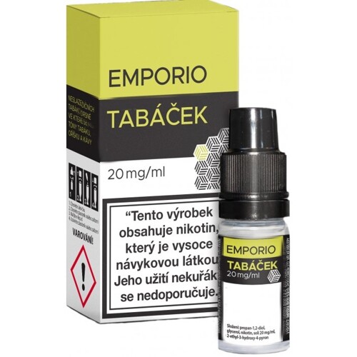 EMPORIO SALT tabák s vanilkou (Tabáček) 10ml