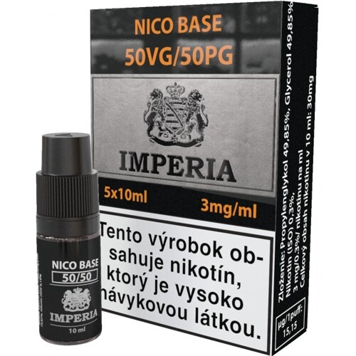 Báza IMPERIA fifty 5x10ml PG50-VG50