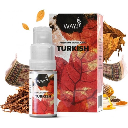 WAY to Vape príchuť Turkish 10ml