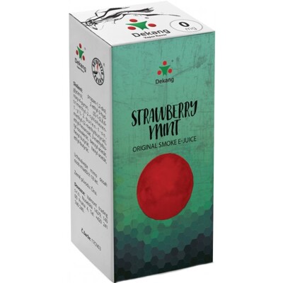 DEKANG príchuť jahoda-mint (strawberry-mint) 10ml