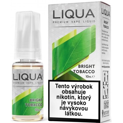 LIQUA čistý tabák (Bright tobacco) 10ml