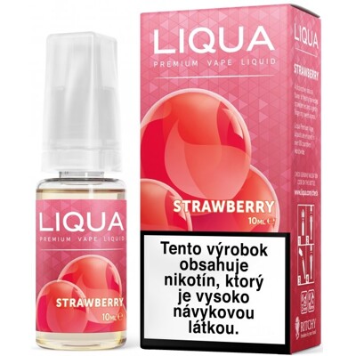 LIQUA jahoda (Strawberry) 10ml