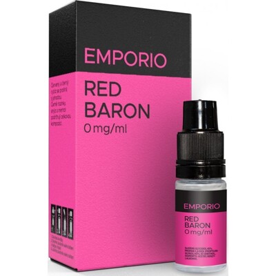 EMPORIO červené a čierne ríbezle s jahodou (Red baron) 10ml
