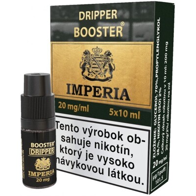 Báza IMPERIA BOOSTER dripper 5x10ml PG70-VG30 20mg